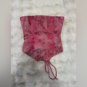 Pink WhiteFox Corset